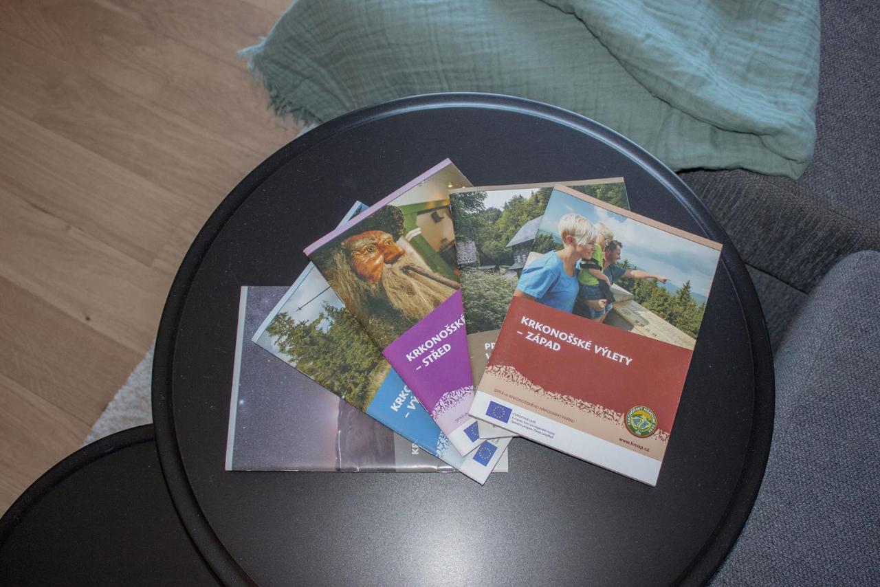 Enjoyharrachov - Atraktivni Slunny Klimatizovany Apartman 14 V Centru Harrachova Se Saunou, Parkovanim, Wifi-Wlan, Sat, Herni Konzoli, Pc S Win 10, Netflix Zdarma A Moznosti Dobijeni Auta S Jedinecnym Vyhledem Na Certovu Horu Se Skokanskymi Mustky ภายนอก รูปภาพ