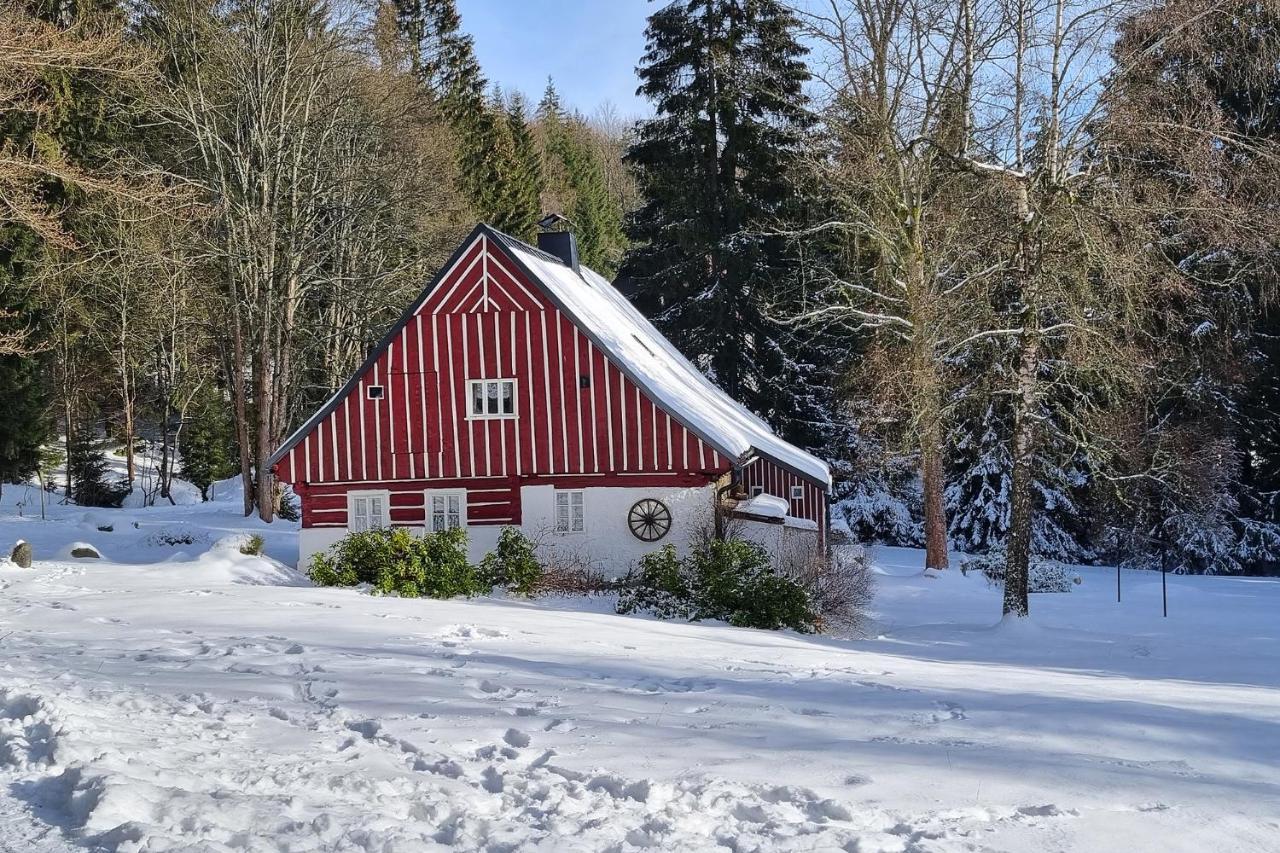 Enjoyharrachov - Atraktivni Slunny Klimatizovany Apartman 14 V Centru Harrachova Se Saunou, Parkovanim, Wifi-Wlan, Sat, Herni Konzoli, Pc S Win 10, Netflix Zdarma A Moznosti Dobijeni Auta S Jedinecnym Vyhledem Na Certovu Horu Se Skokanskymi Mustky ภายนอก รูปภาพ